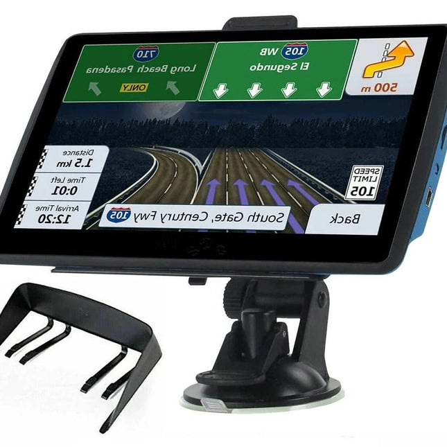 GPS Navigation System for Car, 7 Inch Touchscreen Truck GPS with US Maps, GPS Navigation Device with Voice Guidance