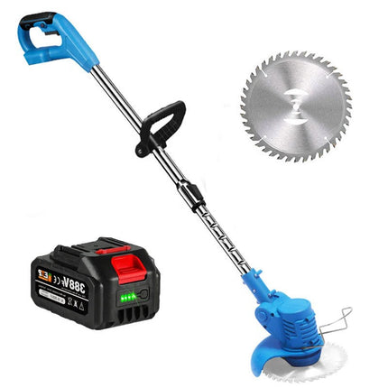 Foldable Grass Trimmer and Edger with Multi Angle Head and Detachable Wheels – image 4