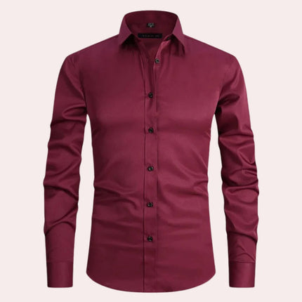 Mens Dress Shirts, Stretch Dress Shirt for Men, Mens Casual Shirt for Business and Office Wear
