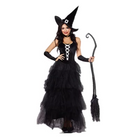 Halloween Witch Costume with Hat, Masquerade Costume for Halloween Party and Role Play – image 5