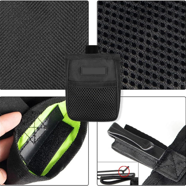 Dog Treat Pouch with Belt Clip, Treat Bag for Dog Training with Mesh Pocket