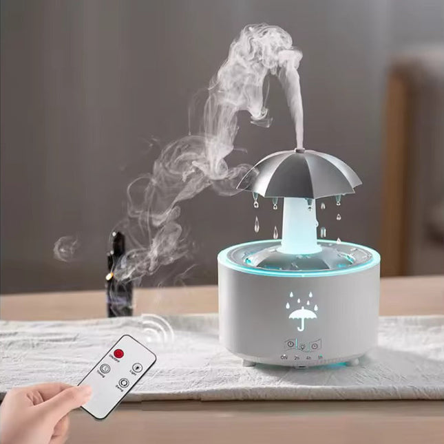 Aroma Essential Oil Diffuser with Remote, Aromatherapy Diffuser with Color Changing LED Light, Ultrasonic Diffuser