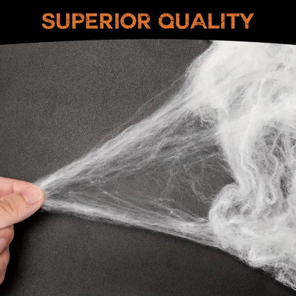 Spider Webs Halloween Decorations with Spiders, Halloween Party Decorations with Cobwebs – image 5