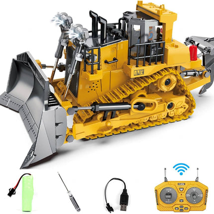 Remote Control Excavator Toy for Kids, Remote Control Truck with Dump Bed – image 8