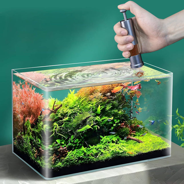 Automatic Fish Feeder for Small Aquarium, Aquarium Fish Feeder with Clear Window, Mini Goldfish Feeder for Betta