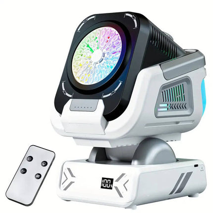 Rechargeable Bubble Machine with Lights, Portable Bubble Machine – image 6
