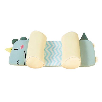Baby Pillow for Newborn, Infant Head Pillow with Breathable Mesh and Cotton Cover – image 7
