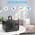 Tuzwa Ozone Generator – High-Output Odor Treatment Machine with 0–120 Min Timer, Washable Filter & Metal Housing for Unoccupied Spaces