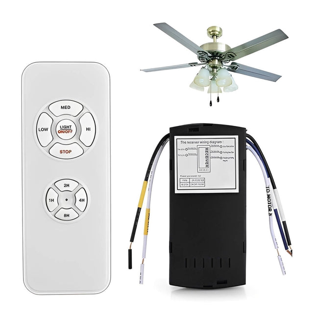 Ceiling Fan Light Remote Control, Universal Ceiling Fan Remote Control Kit
