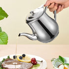 Bacon Grease Container with Strainer, Stainless Steel Grease Container with Double Mesh Strainer, Oil Storage Container