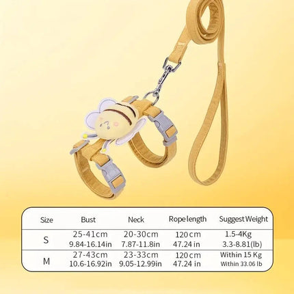 Cat Harness with Leash, Adjustable Cat Vest Harness for Walking – image 8
