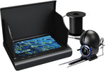Tuzwa Underwater Fishing Camera – 4.3" LCD Fish Viewing System, 98FT Cable, Night Vision, 5000mAh Battery, Depth & Temperature Display