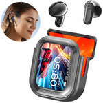Tuzwa AI Translation Earbuds – Real-Time App Translator, Bluetooth 6.0, HD Display, Noise Reduction & 4-Hour Playtime