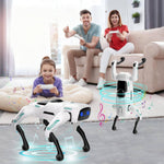 Tuzwa Smart Robot Dog Toy for Kids – Remote & App Control, 30+ Programmable Actions, Music, Stories, USB-C, Ages 6–12