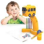 Tuzwa Kids Drawing Projector Toy – Unicorn Tracing Projector with 24 Designs, 3 Projection Modes & A5 Drawing Area