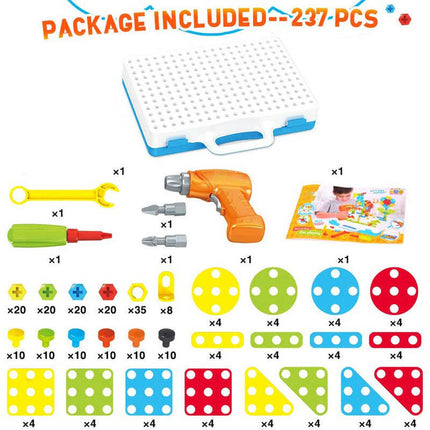 Building Toys for Kids, Fine Motor Skills Toy with Pegboard – image 7