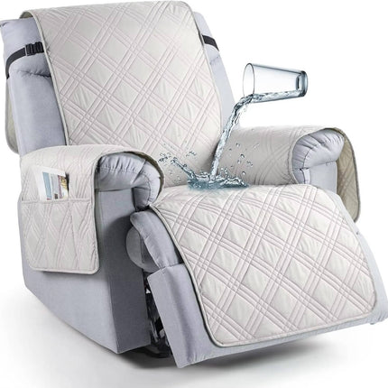 Recliner Chair Cover, Five Layer Microfiber Armchair Slipcover for Pets – image 5