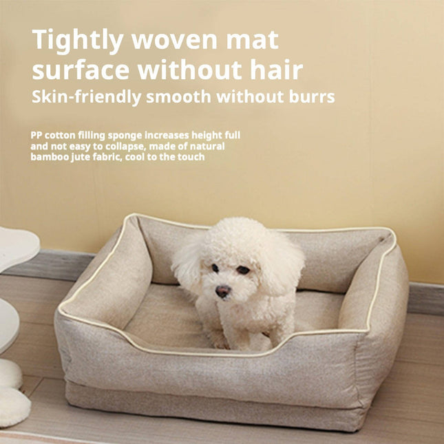 Orthopedic Dog Bed for Car Back Seat, Non Slip Dog Car Bed