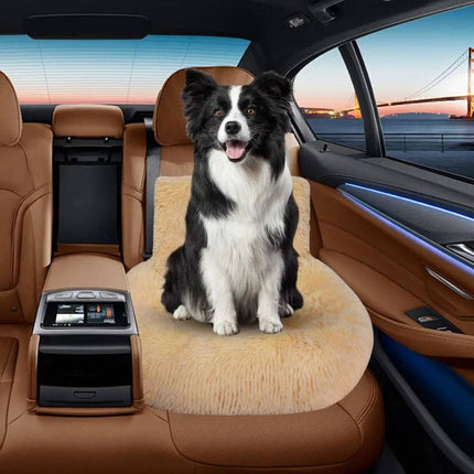 Dog Bed for Car Back Seat, Nonslip Dog Car Bed with Anchor Straps