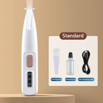 Cat Fur Trimmer with LED Light, Rechargeable Cat Clippers for Paws and Ears – image 6