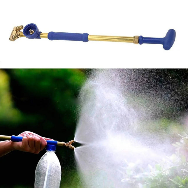 Hand Pump Sprayer, High Pressure Garden Sprayer with Dual Brass Nozzles