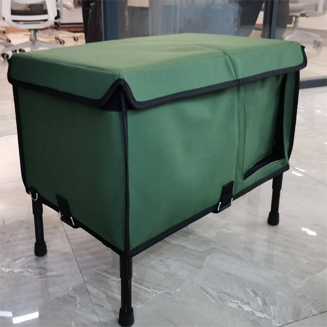 Waterproof Feral Cat House, Heated Outdoor Cat House for Winter