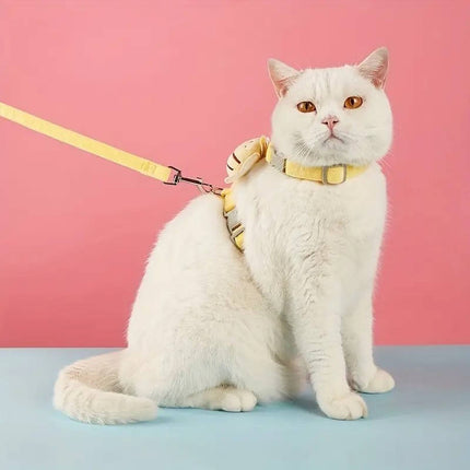 Cat Harness with Leash, Adjustable Cat Vest Harness for Walking – image 4