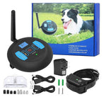 Tuzwa Wireless Dog Fence & Training Collar System – 130–656 Ft Adjustable Boundary, 8 Correction Levels, Sound & Static Modes, IP68 Receiver
