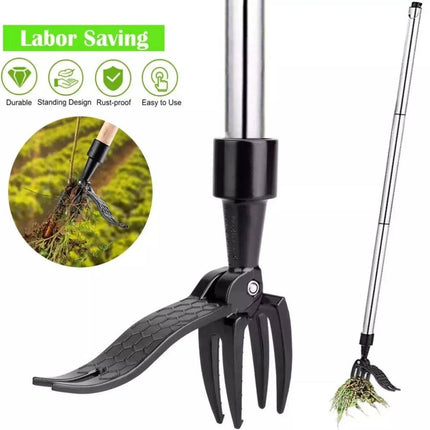Weed Puller with Foot Pedal, Manual Weed Remover