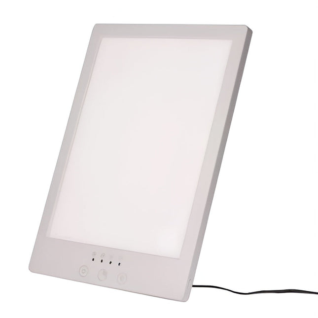 Sunlight Lamp with Timer, Light Therapy Lamp with 10 Brightness Levels, USB LED Desk Lamp for Reading and Study