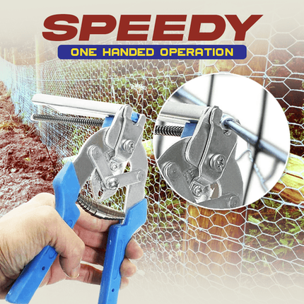 Hog Ring Pliers and Rings Kit with 600 M Type Nails, Chicken Coops and Cages – image 9