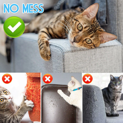Cat Scratch Furniture Protector 8 Pack, Couch Protector for Cats – image 6