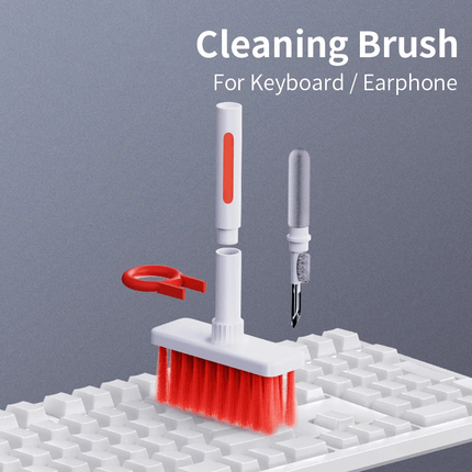 Keyboard Cleaner Brush, 5 in 1 Keyboard Cleaning Kit with Keycap Puller (2)