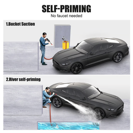 Cordless Spray Gun for Car Washing, Portable Pressure Washer – image 10