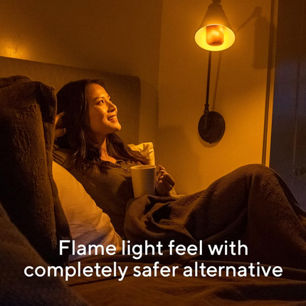 Flicker LED Bulb with 3 Modes, Flickering Light Bulb with Flame Effect – image 4