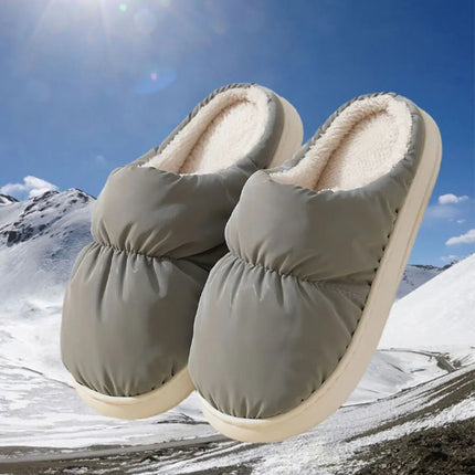 USB Heated Slippers for Men and Women, Electric Foot Warmer with Soft Plush Lining, Unisex One Size Winter House Shoes for Home and Office