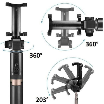 Tripod for Phone, Extendable Aluminum Tripod