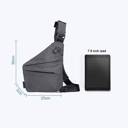 Anti Theft Crossbody Bag for Travel, Lightweight Slim Commuter Profile – image 6