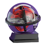 Tuzwa 3D Maze Ball Puzzle – 4-Level Tilt-Controlled Puzzle Ball with Numbered Paths, Transparent Shell & Handheld Design