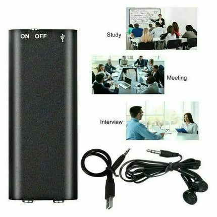 Voice Recorder with 8GB Memory, Mini Audio Recorder with Magnet – image 5