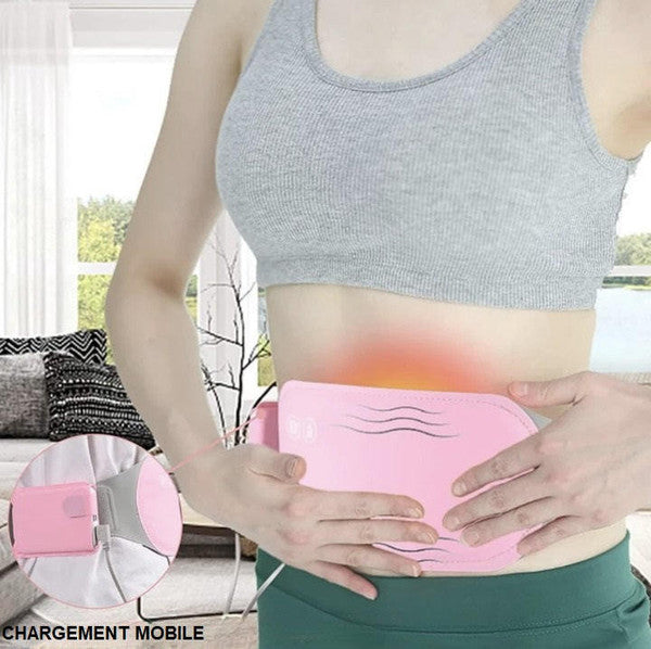 Menstrual Heating Belt, Heating Pad for Period Cramps with Heat and Vibration