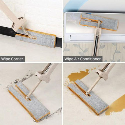 Mop and Broom Self Wringing, Hands Free Floor Mop – image 7