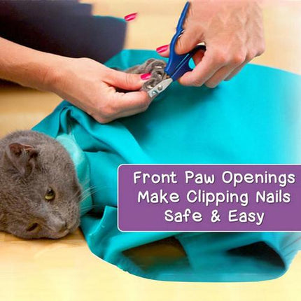 Cat Carrier Bag with Shoulder Strap, Cat Grooming Bag for Nail Clipping – image 4