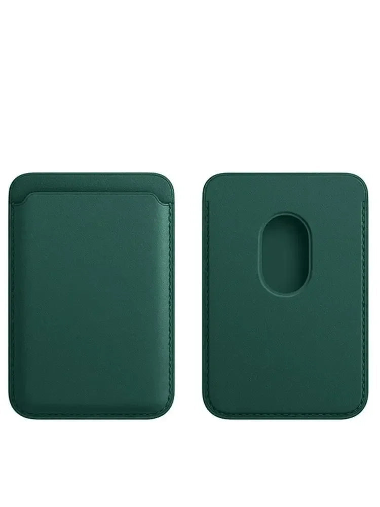 Tuzwa Magnetic Card Holder Wallet – 16-Magnet PU Leather Phone Wallet, 2–3 Card Capacity & Thumb Slot for iPhone 12–15