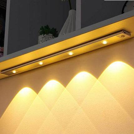 Under Cabinet Light Motion Sensor, Rechargeable Magnetic LED Closet Light