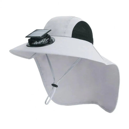 Wide Brim Hat with Fan, Solar Fan Hat and Sun Protection Hat – image 10