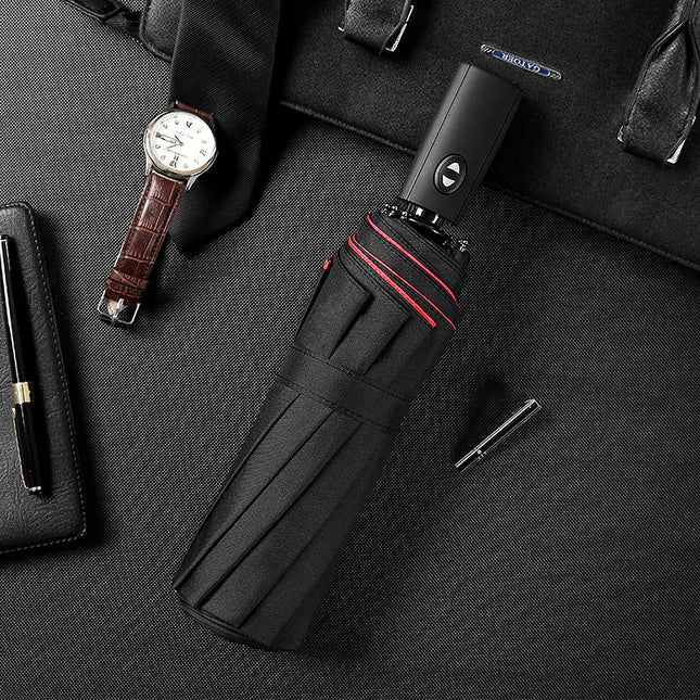 Umbrella for Rain and Wind, Compact Travel Umbrella with One Handed Open and Close