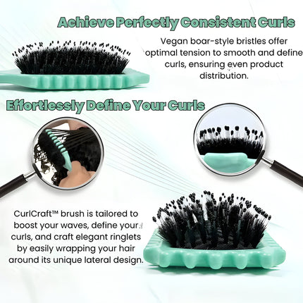 Boar Bristle Brush, Hair Styling Tool – image 4