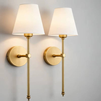Battery Operated Wall Sconces Set of 2, Modern Wall Sconce for Bedroom