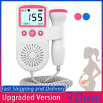 Tuzwa Fetal Doppler Heartbeat Monitor – 3MHz Probe, LCD Display, 50–240 BPM, Speaker & 3 Monitoring Modes